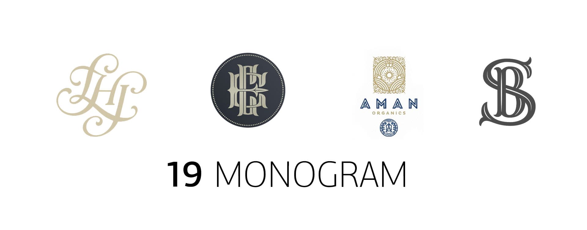 монограмма стиль логотипа, monogram logo style