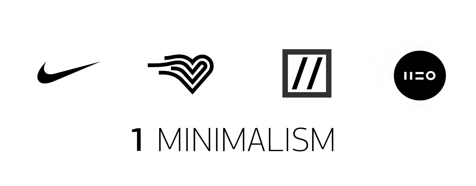 Минимализм стиль логотипа Minimalism logo style
