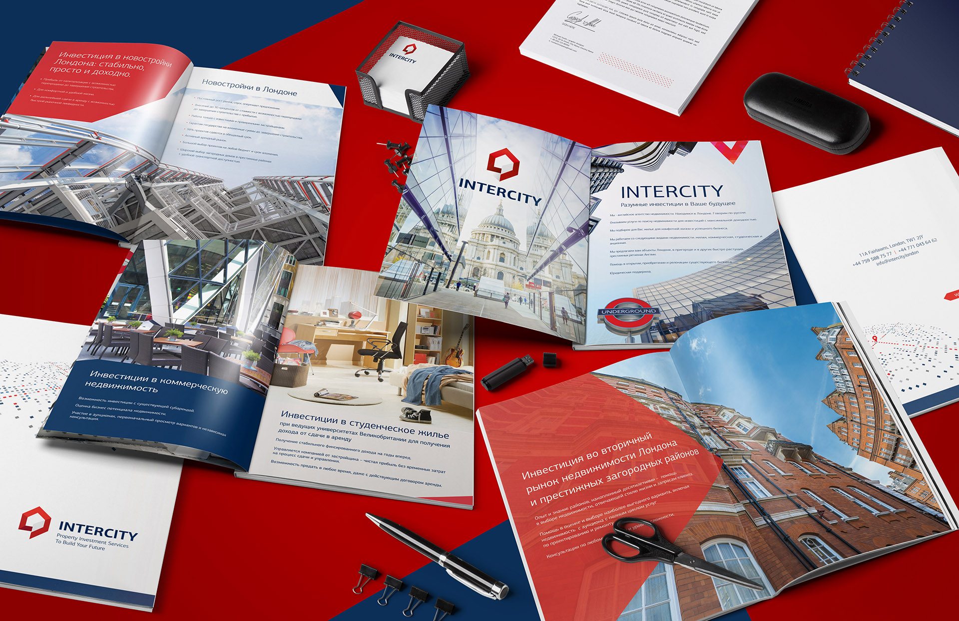 Presentation for real estate company London Intercity