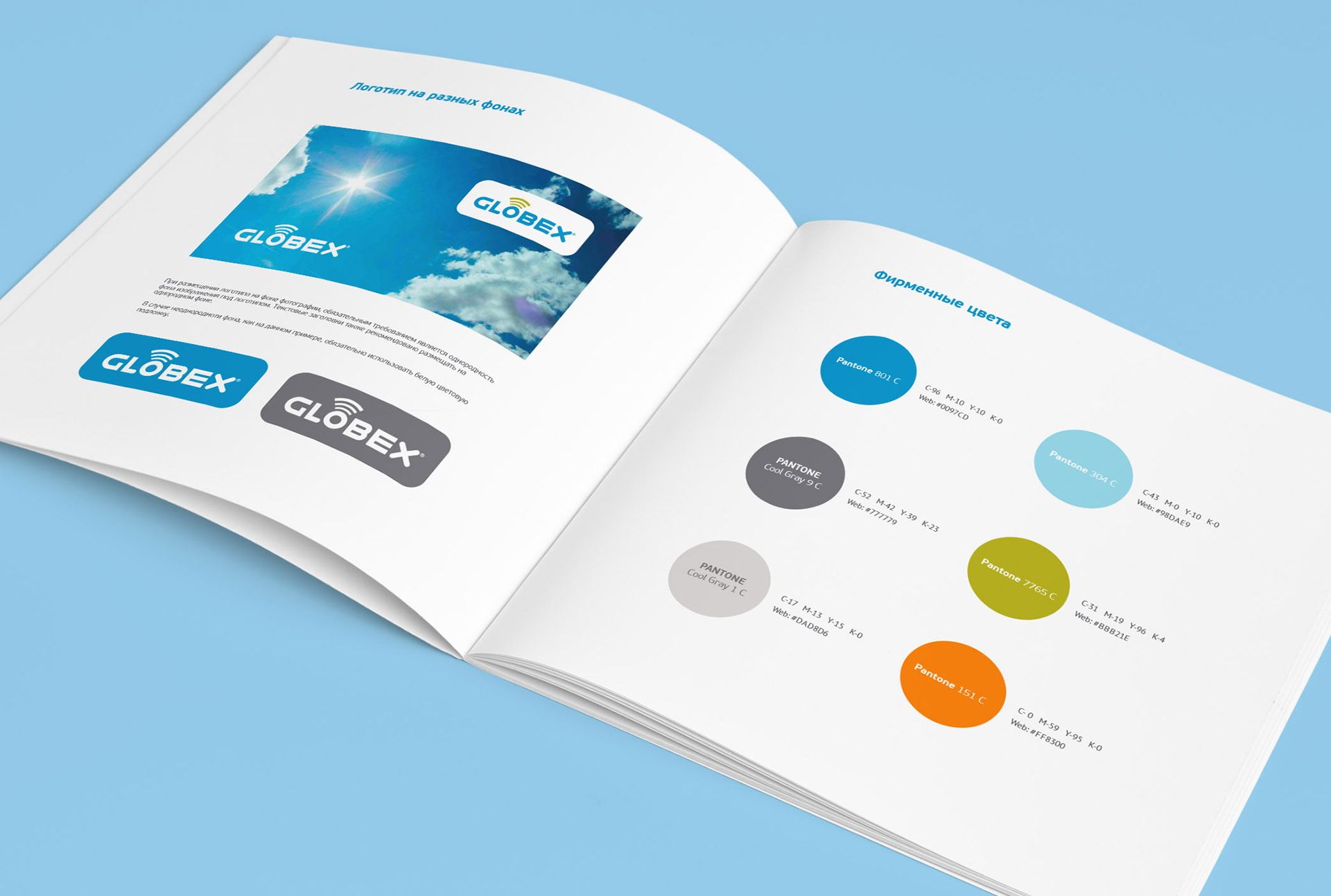 Deveolpment of the brand book IT компании, IT company brandbook