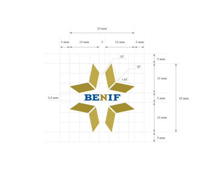 Дизайн логотипа of a geodetic company